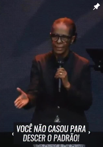 Conteúdo em vídeo da Pastora Elizabeth