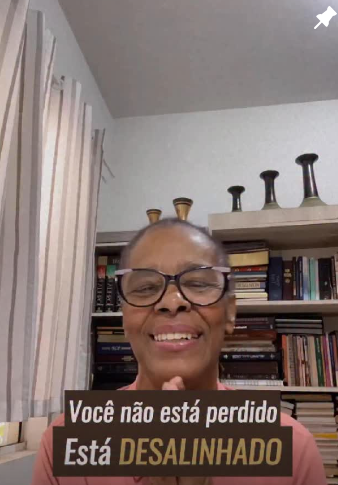 Conteúdo publicado no perfil da Pastora Elizabeth